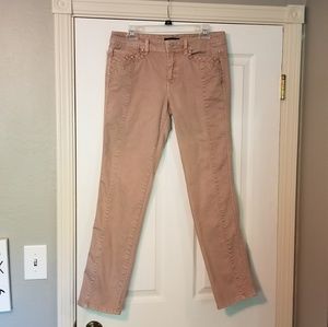 White House Black Market Tan Jeans